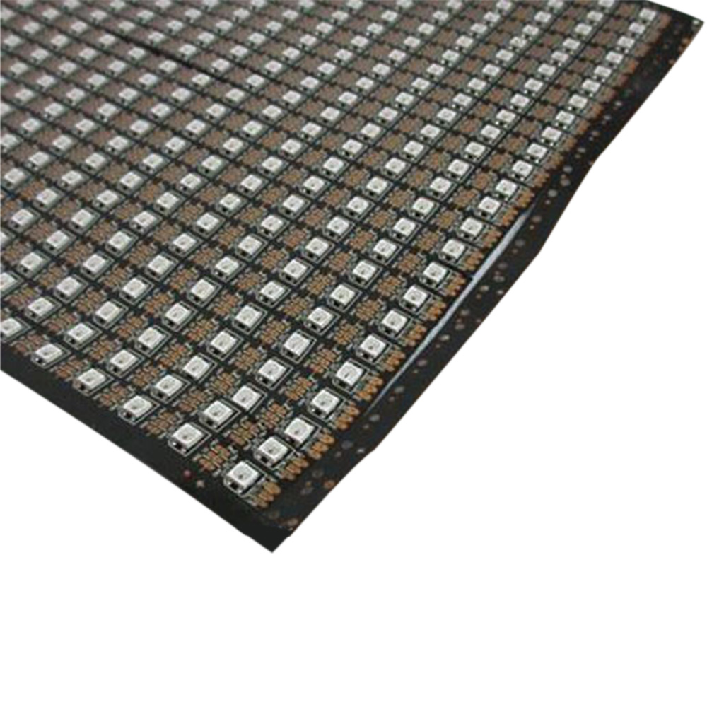DC5V 0.98x0.79Ft WS2812B Full Color Digital Addressable Flexible LED Display Screen - Built in 720 Pixel Dot Matrix Display DC5V 0.98x0.79Ft WS2812B Full Color Digital Addressable Flexible LED Display Screen - Built in 720 Pixel Dot Matrix Display